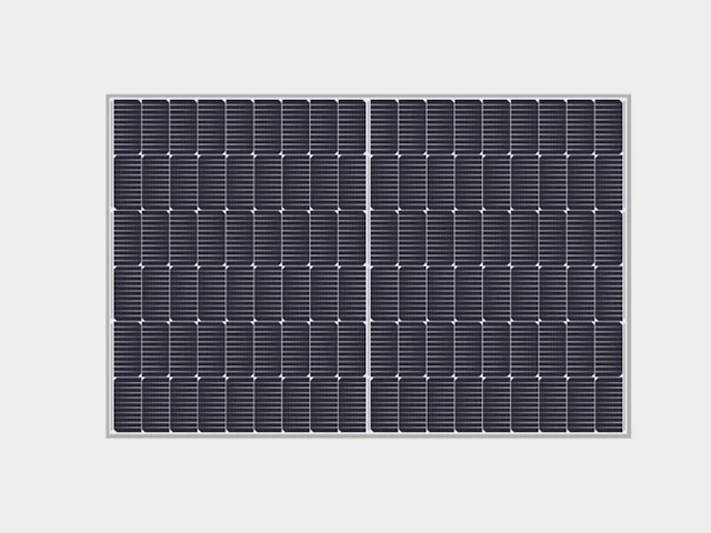 Eurener 410 wp full black half cut zonnepaneel (12x) - afbeelding 1 van  4