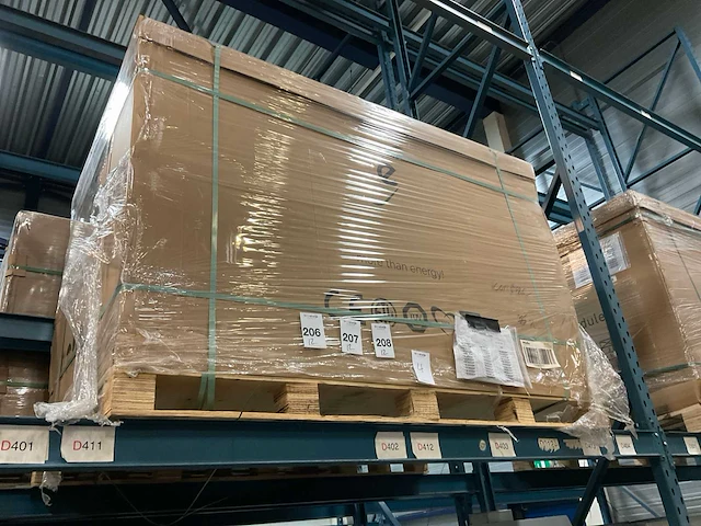 Eurener 410 wp full black half cut zonnepaneel (12x) - afbeelding 4 van  4