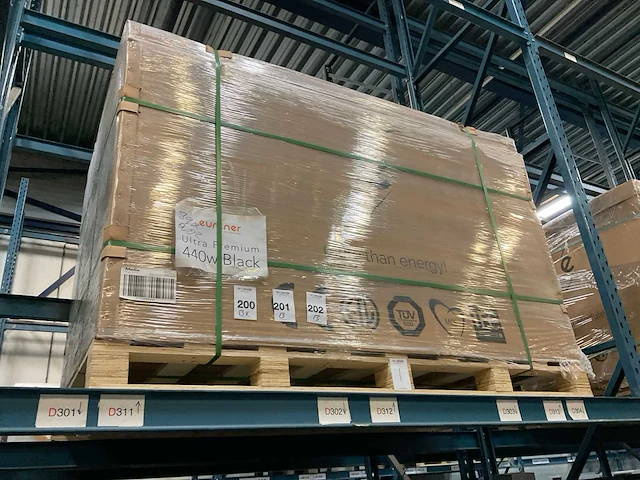 Eurener 440 wp full black ibc technology zonnepaneel (13x) - afbeelding 5 van  5