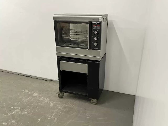 Euro-grill - tg 101 - mobiele kippengrill rotisserie - afbeelding 1 van  11