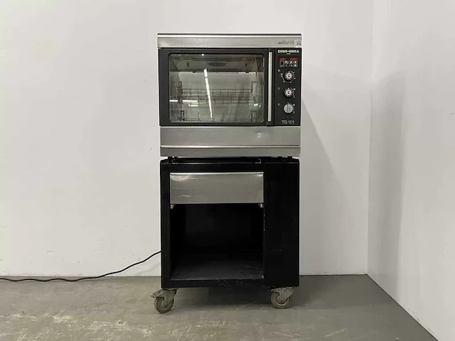 Euro-grill - tg 101 - mobiele kippengrill rotisserie - afbeelding 6 van  11