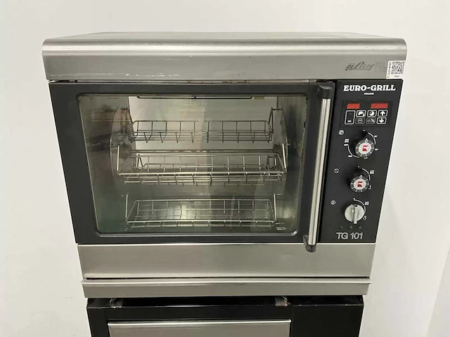 Euro-grill - tg 101 - mobiele kippengrill rotisserie - afbeelding 8 van  11