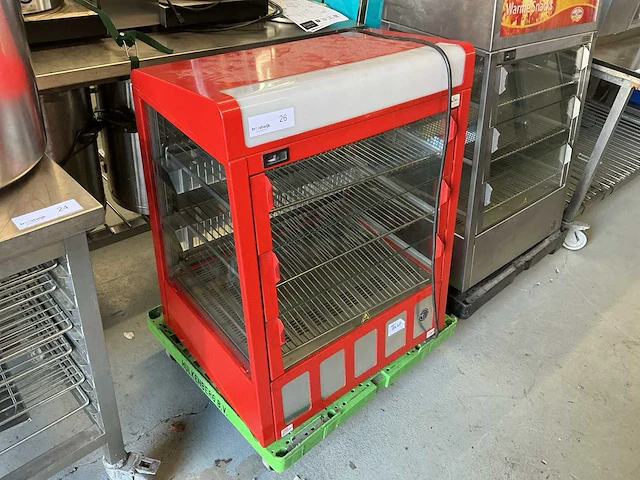 Euro grill csd 23 hot warmhoudvitrine - afbeelding 1 van  4