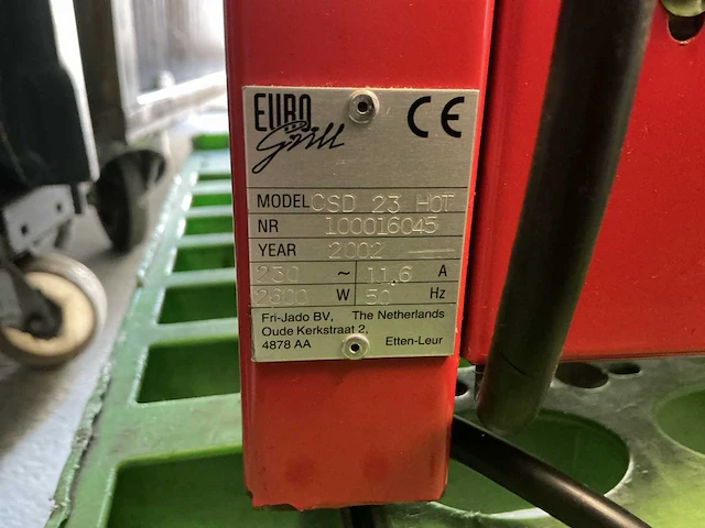 Euro grill csd 23 hot warmhoudvitrine - afbeelding 4 van  4