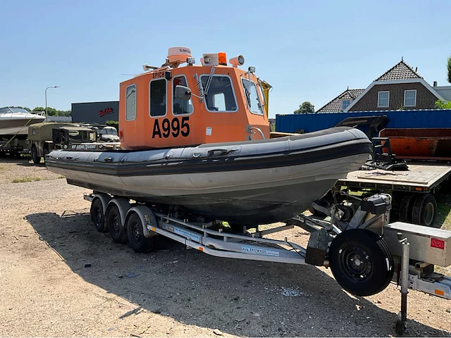 Euro offshore rib with volvo penta tamd42 patrol survey consoleboot en visboot - afbeelding 1 van  22