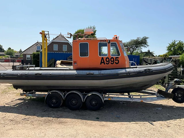 Euro offshore rib with volvo penta tamd42 patrol survey consoleboot en visboot - afbeelding 12 van  22