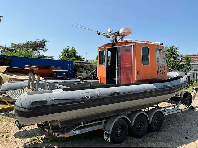 Euro offshore rib with volvo penta tamd42 patrol survey consoleboot en visboot - afbeelding 16 van  22