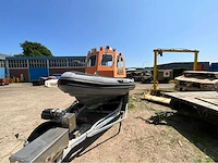 Euro offshore rib with volvo penta tamd42 patrol survey consoleboot en visboot - afbeelding 19 van  22