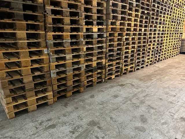 Euro-pallet 80x120cm (100 stuks direct inzetbaar) - afbeelding 2 van  6