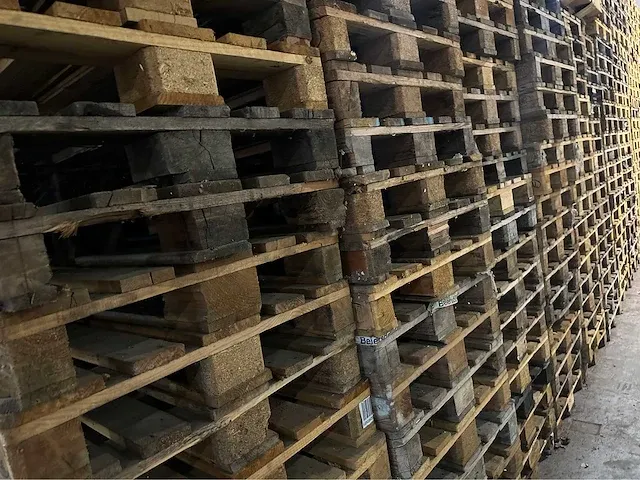 Euro-pallet 80x120cm (100 stuks direct inzetbaar) - afbeelding 4 van  6