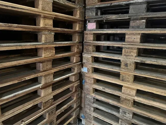 Euro-pallet 80x120cm (100 stuks direct inzetbaar) - afbeelding 5 van  6