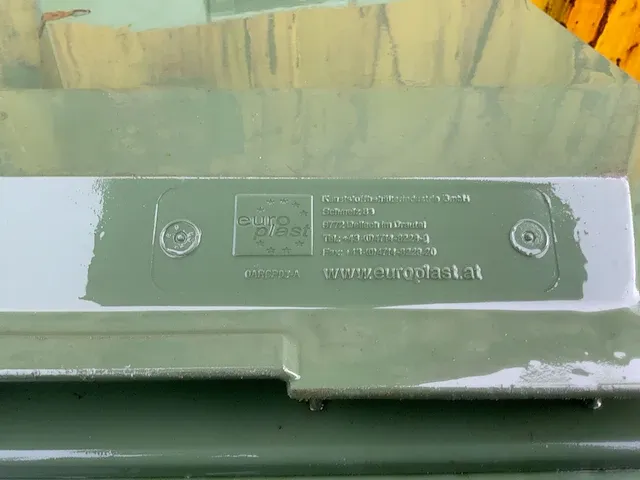 Euro plast afvalcontainer - afbeelding 3 van  3