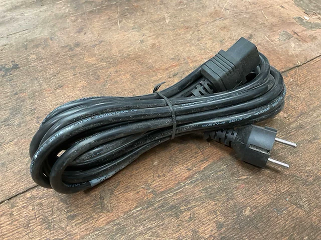 Euro power cable (6x) - afbeelding 1 van  2