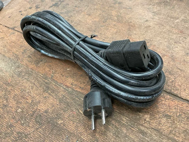 Euro power cable (6x) - afbeelding 2 van  2