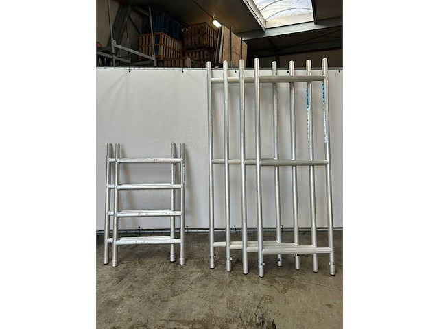 Euro scaffold opbouwframes (6x) - afbeelding 1 van  4