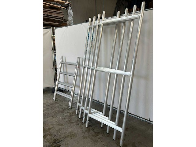 Euro scaffold opbouwframes (6x) - afbeelding 2 van  4