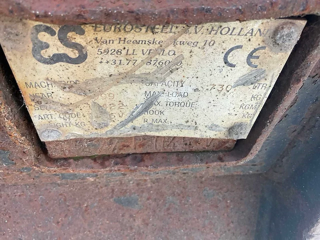 Euro steel. puinbak cw 30 graafbak - afbeelding 6 van  6