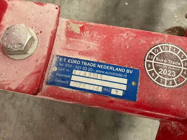Euro trade motortakel - afbeelding 4 van  4