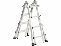 Euro-vario vouwladder 4x4 treden - afbeelding 1 van  6