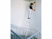 Euro-vario vouwladder 4x4 treden - afbeelding 4 van  6