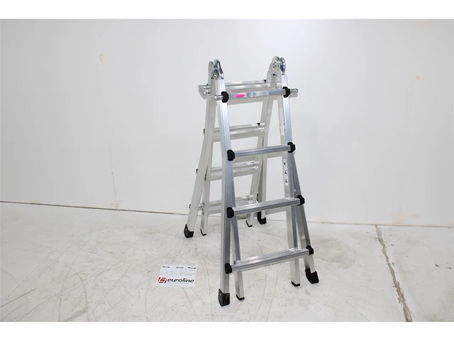 Euro-vario vouwladder 4x4 treden - afbeelding 5 van  6