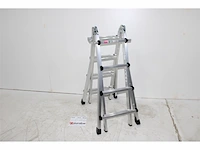 Euro-vario vouwladder 4x4 treden - afbeelding 5 van  6