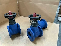 Euro-wedi dn100 pn6 verkorte flensafsluiter (3x) - afbeelding 1 van  11