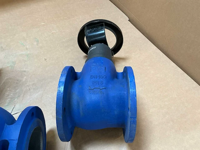 Euro-wedi dn100 pn6 verkorte flensafsluiter (3x) - afbeelding 4 van  11