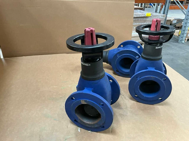 Euro-wedi dn100 pn6 verkorte flensafsluiter (3x) - afbeelding 9 van  11