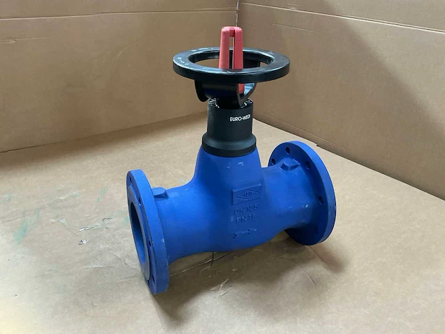 Euro-wedi dn125 pn16 flensafsluiter - afbeelding 1 van  10