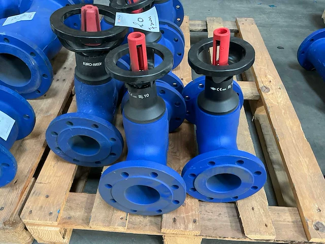 Euro-wedi dn80 pn16 flensafsluiter (7x) - afbeelding 4 van  11