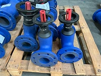 Euro-wedi dn80 pn16 flensafsluiter (7x) - afbeelding 4 van  11