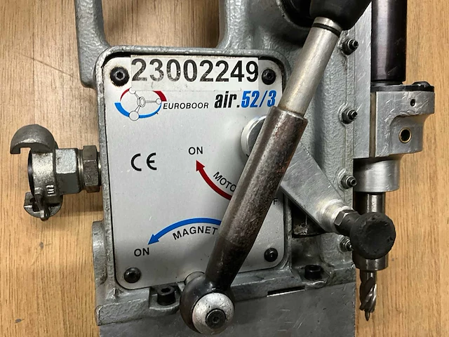 Euroboor air 52/3 pneumatische magnetische boormachine - afbeelding 5 van  8