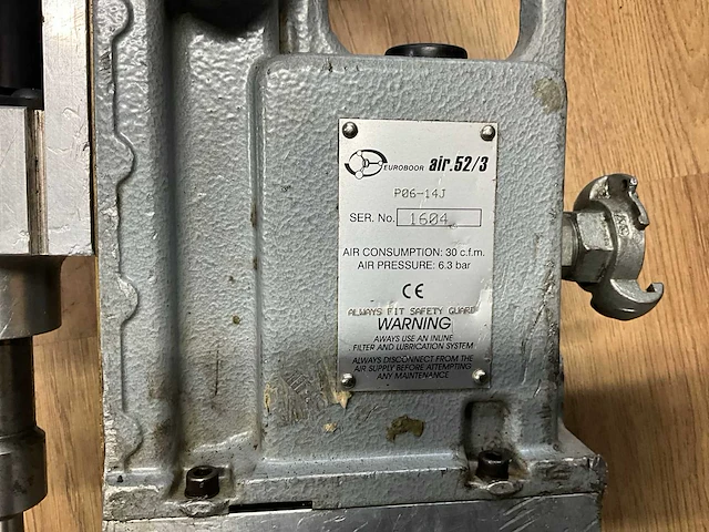 Euroboor air 52/3 pneumatische magnetische boormachine - afbeelding 6 van  8