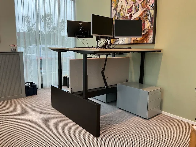 Eurodesk alst2230 duo bureau - afbeelding 1 van  9