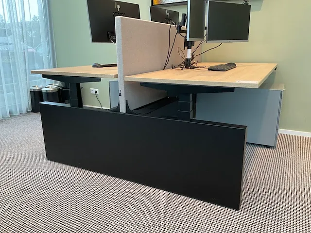 Eurodesk alst2230 duo bureau - afbeelding 3 van  9