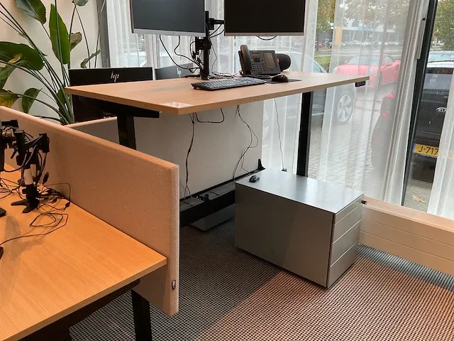 Eurodesk alst2230 duo bureau - afbeelding 4 van  10