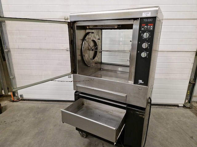 Eurogrill kippengrill | tg330e | 230/400v - afbeelding 3 van  4