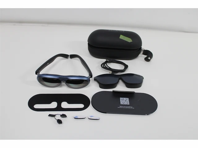 Eurokit rokid max ar augmented reality bril blauw/grijs met headset - afbeelding 2 van  3
