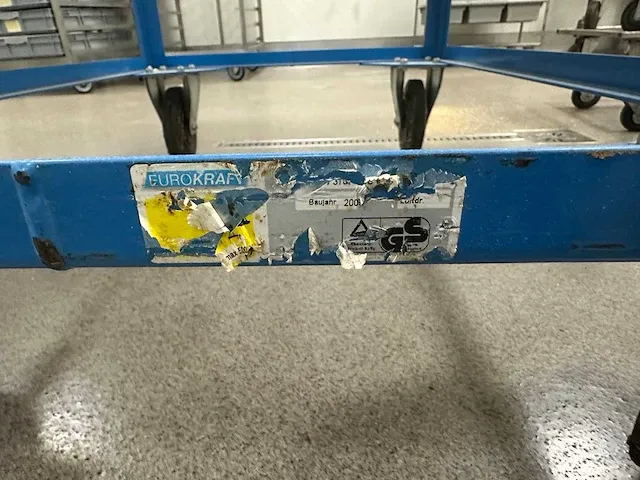 Eurokraft - magazijnwagen - afbeelding 3 van  3