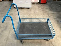 Eurokraft plateauwagen - afbeelding 1 van  6