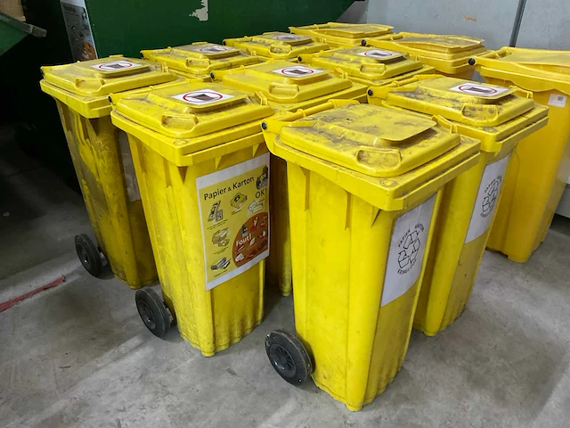 Eurokraft ssi 80/90l/50kg afvalcontainer (8x) - afbeelding 1 van  2
