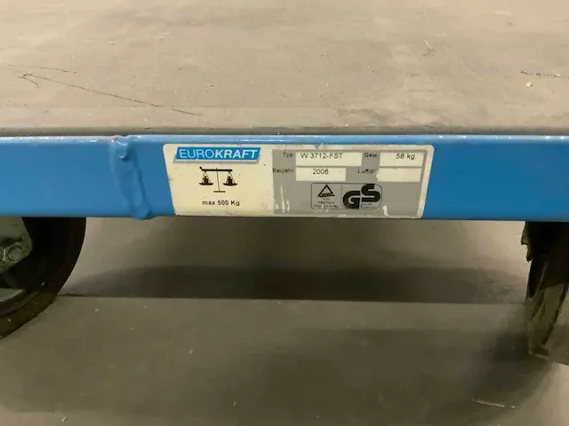 Eurokraft w3712-fst montagewagen - afbeelding 3 van  3
