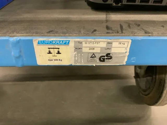 Eurokraft w3712-fst montagewagen - afbeelding 3 van  3