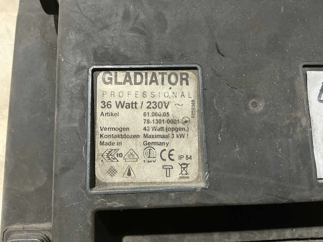 Eurolux gladiator bouwlamp - afbeelding 2 van  3