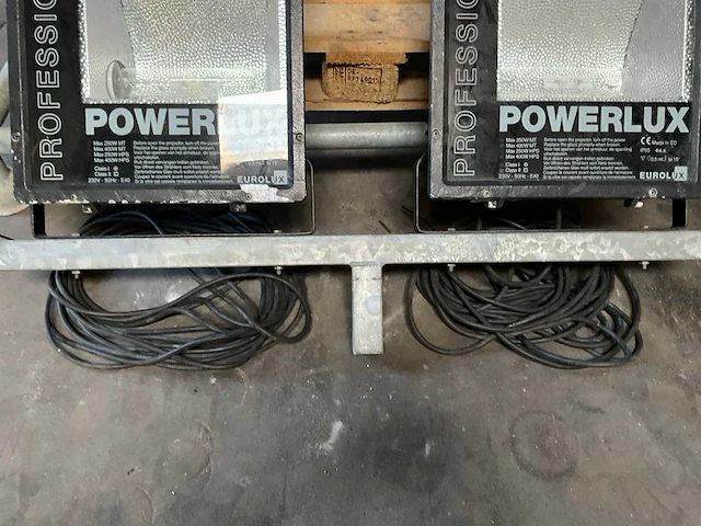 Eurolux powerlux bouwlamp met mast - afbeelding 3 van  7
