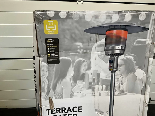 Eurom - terras heater - terrasverwarming - afbeelding 2 van  7