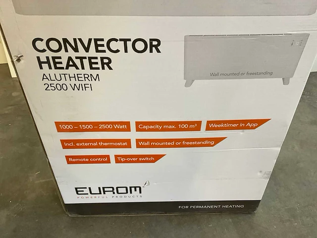 Eurom aluterm 2500 wifi elektrische verwarming (3x) - afbeelding 6 van  6