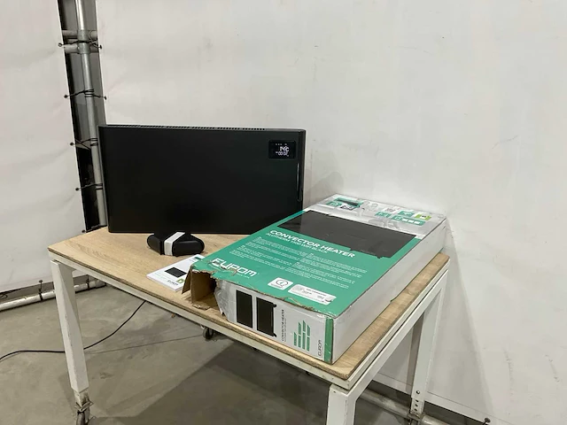 Eurom alutherm 1500 wifi black convector heater - afbeelding 1 van  7