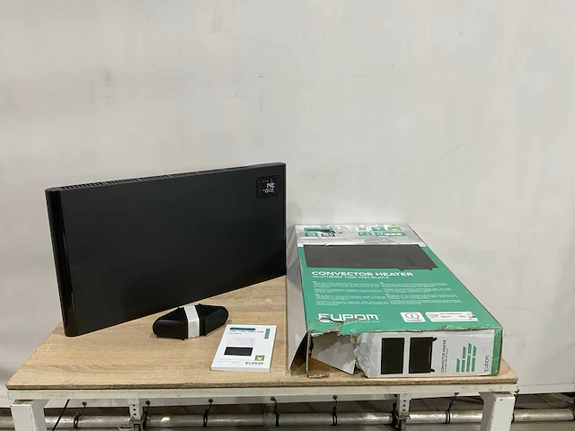 Eurom alutherm 1500 wifi black convector heater - afbeelding 3 van  7